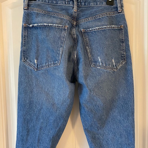 Agolde Jamie High-Rise Distressed Jean - Picture 4 of 10